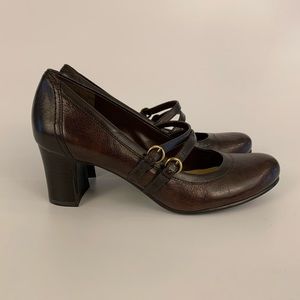 Naturalize N5 Comfort Brown Leather Pumps